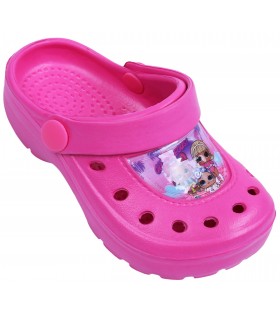 Pinke Crocs für Mädchen LOL