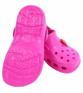 Rosa Crocs mit dem Herzen LEMIGO