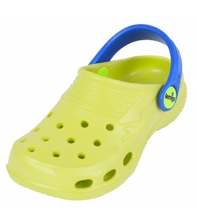 Limonengrün-kornblumenblaue Crocs LEMIGO