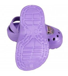 Violette Badelatschen/Gartenclogs für Kinder LOL SURPRISE