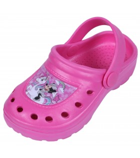 Dunkelrosa Croxs Clog Minnie Mouse Disney