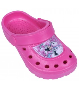 Dunkelrosa Croxs Clog Minnie Mouse Disney