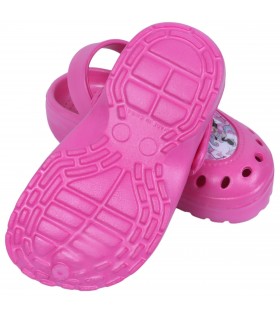 Dunkelrosa Croxs Clog Minnie Mouse Disney