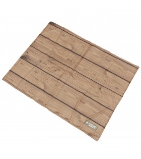 CROCI Kühlmatte Eismatte für Haustiere mit Holz-Motiv 90x50 cm