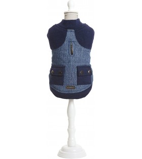 Hundepullover in Jeansfarbe BLUE JEANS