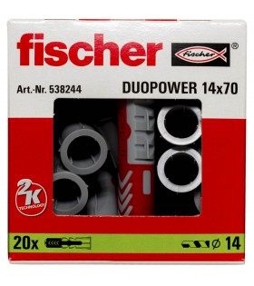 Kołek rozporowy fischer DuoPower 14 x 70 20 sztuk