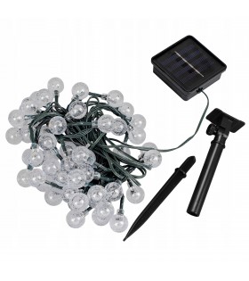 Solar-Gartengirlande 50 LED, Lichterkette 9,35 m