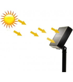 Solar-Gartengirlande 20 LED, Lichterkette 5,8m