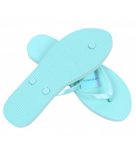 Seladogrüne Flip-Flops